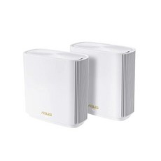ASUS ZenWiFi AX Whole-Home Tri-Band Mesh WiFi 6 System (XT8) - 2 Pack Coverage up to 5 500 sq.ft or, White_2 pack