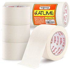 아뜰라임 도장 커버링 종이 마스킹테이프, 50mm x 20m, 4개 50mm x 20m, 4개