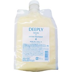 일본직발송 6. DEEPLY 네슬러 딥리 NO.4 상업용 시스템 헤어 트리트먼트 - 1 000G(4) B08R5NN1CY, 1개