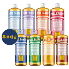 닥터브로너스 페퍼민트 퓨어 캐스틸 솝, 946ml, 1개