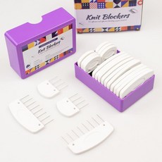 니트 블로커 세트 스테인레스 스틸 뜨개질 블로킹 매트 핀 DIY 크로셰 용품 가지 크기 20 개
