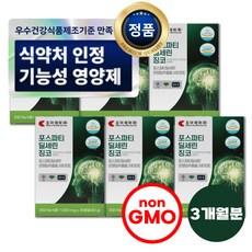 포스파티딜세린 PS 식약처인증 nonGMO 뇌영양제 징코