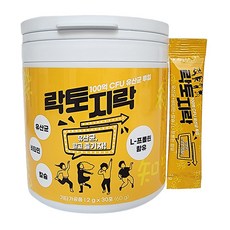 살아있는 생유산균 100억CFU 프롤린유산균 락토지락 2g 30포 1통(1개월)