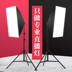 꿈이있는사람들 조명 제품 사진 음식 셀프 영상 스튜디오 지속광, 155W 더블 램프 세트