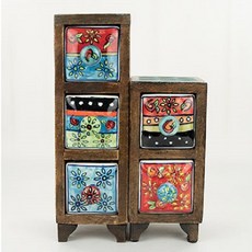 빈티지우드수납함