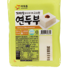 아워홈 연두부 250g 아이스박스, 6개