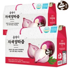 즙쟁이 자색양파즙, 2개, 2400ml