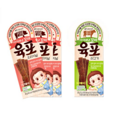 아이배냇 부드러운 육포 혼합 3p 세트, 돈육 + 쇠고기 혼합맛, 12세트