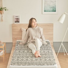 캠핑 침실 EMF인증 BODEUM 프리미엄 방수 전기요, 싱글, 애견