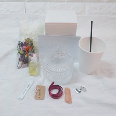 꽃과캔들의만남캔들리스만들기