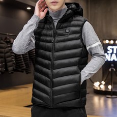 Cold Fly 남성 가을 겨울 방풍 기모 패딩 베스트 나시 코트