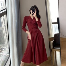 레드니트드레스 이사배원피스 김원희 송윤아 송지효 서예지 이민정 백지영 오윤아 김소연원피스