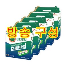 베지밀 프로틴업 고단백 두유 80팩(16팩*5박스), 190ml, 80팩