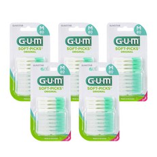 GUM 검 치간칫솔 코스트코 오리지날 소프트픽(80p), 5개, 80개