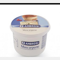 마스카포네치즈 AMBROSI 500G, 1개, 단품
