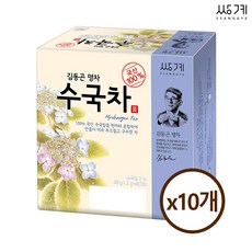 쌍계명차 김동곤명인 수국차 40티백x10개, 1.2g, 40개입, 10개