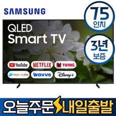 삼성 75인치 제로베젤 QLED 4K UHD 스마트 TV 75Q60, 선택05.수도권외벽걸이설치