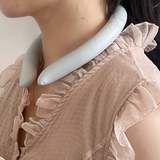 해피릿 넥쿨러 튜브형 넥밴드 쿨스카프 아이스목걸이, 그레이