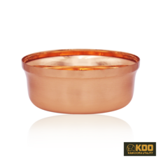  구리 100% 항균 밥그릇 (반려동물용) 대, 1개 