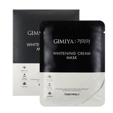 토니모리 기미야 미백 크림 마스크 250ml, 10개입, 1개