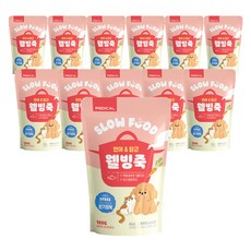 페디칼 강아지 웰빙죽, 12개, 120g, 연어&당근