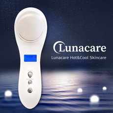 루나케어 핫앤쿨 스킨케어 마사지기, 화이트, C-410