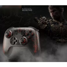 8BITDO 블랙미스 검은신화 오공 PC 스팀 무선 게임 조이패드 컨트롤러 조이스틱, 1개, 무선 컨트롤러+수납파우치