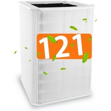 BBT BAMBOOSTBBT 밤부스트 121 교체 필터 블루에어 퓨어 공기청정기 호환 3in1 트루 헤파 및 고효율 활성탄 1팩