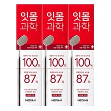 [메디안신제품] 잇몸과학 치약 120g x 3입, 1세트
