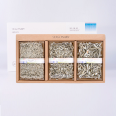 젤스타 멸치실속3종세트, 1박스, 390g