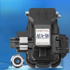  광케이블 절단기 고정밀 광섬유 커터 휴대용 커팅기, AUA-X6+예비칼날 