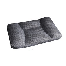 일본 PE 목디스크 찹쌀떡 언니베개 갬성캠핑 차박 글램핑 초보캠퍼 38cm x 58cm, 다크 그레이/M-L, 1개