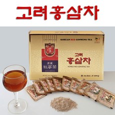 코리아인삼 국내산홍삼 고려 홍삼차, 3g, 1박스, 100개입