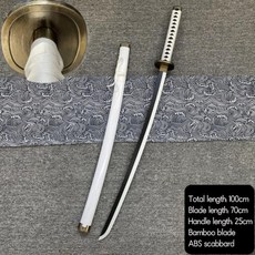 사무라이 카타나 일본도 가검 알루미늄 100cm 레이도 대나무 칼집 소년 장난감 나무 검 코스프레 공연 완구 애니메이션 롤로노아 조로 세이버 선물 장식품