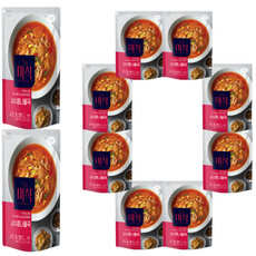 더미식 김치콩나물국, 350g, 10개