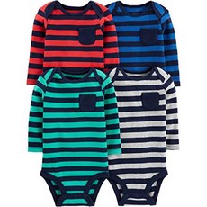Simple Joys by Carter s-Bodysuit-for baby boy multicolor Stripes Newborn, 단일옵션