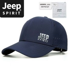 JEEP SPIRIT 스포츠 캐주얼 야구모자 CA0615 + 전용 포장, 네이비