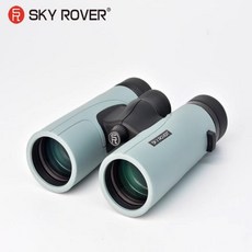 SKY ROVER 하이킹 시리즈 지붕 쌍안경 전문가용 은도금 방수 야외 활동 소형 캠핑 8x42, 02 Almond Green 8x42