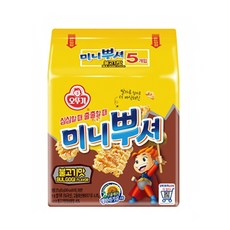 오뚜기 미니뿌셔 불고기맛 멀티 55gX5 4입, 55g, 20개