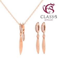 18k목걸이예물셋트