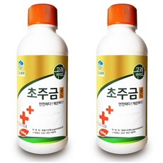 [1+1] 초주금 골드 500ml 제초제 농약 아님 친환경물질