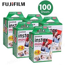 Fujifilm Instax Mini 100 Film for Fuji 7S 8 25 50S 90 300 Instant Camera Share SP-1 White Pack of 5, 본문참고, Fujifilm Instax Mini 100 Film for Fuji 7S 8 25 50S 90 300 Instant Camera, Share SP-1 White, Pack of 5