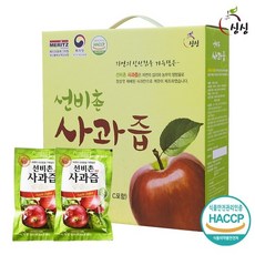 기타 선비촌 사과즙 100ml 1박스 50포