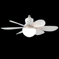 에너지 절약 램프 천장 선풍기 조명 침실 무소음 전기 펜던트 핫, LED Fan, 1개