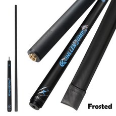 KONLLEN-큐 탄소 섬유 블랙 테크놀로지 12.9mm 유니로크 조인트 프로페셔널 브레이크 점프 큐 스틱 2 피스, jump cue 2