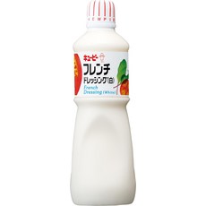 키유피 프렌치 드레싱 (흰색) 1000ml (업무용), 1개