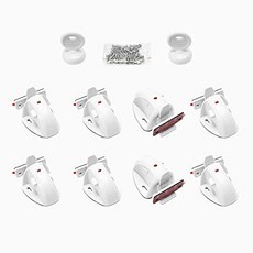 Self-Baby Lock Cabinet Door Child Lock - Kitchen Child Evidence Cabinet Lock - Drawer Baby Calibration Safety Lock (8 locks and 2 key sets), 본상품