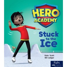 Hero Academy: Leveled Reader Set 6 Level H Stuck to the Ice Paperback, Houghton Mifflin