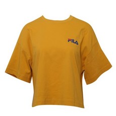 FILA 휠라 여성 크롭 반팔 티셔츠