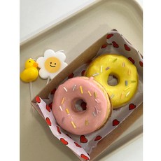 얌얌 강아지수제간식 부드러운간식 멍도넛 2p, 2개